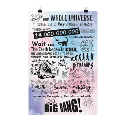 big bang theory poster