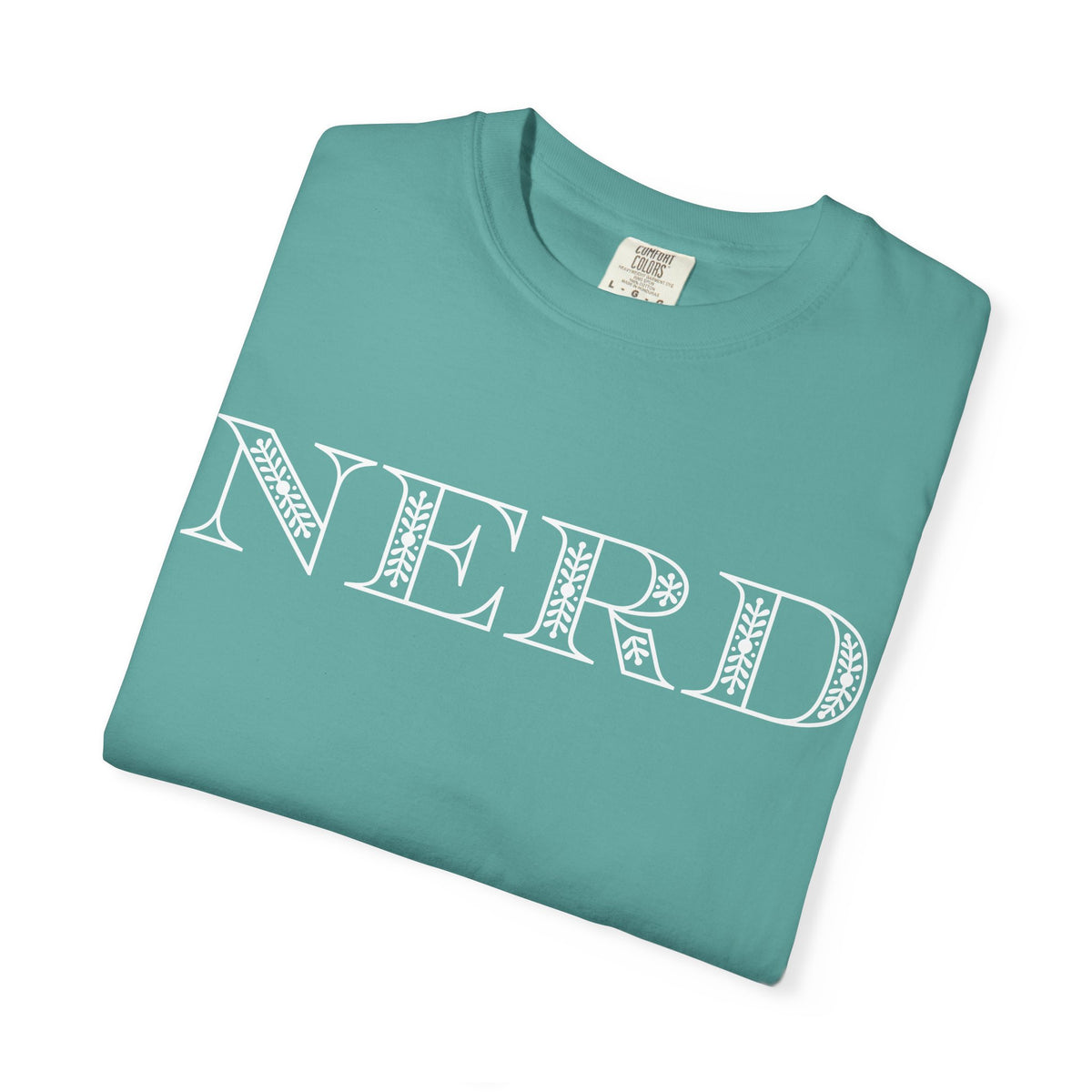Floral Oversized Nerd T-shirt