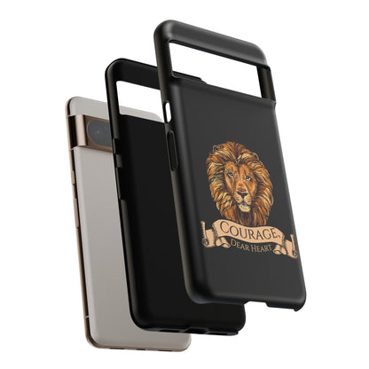 Aslan Courage Dear Heart Phone Case - Book Lovers