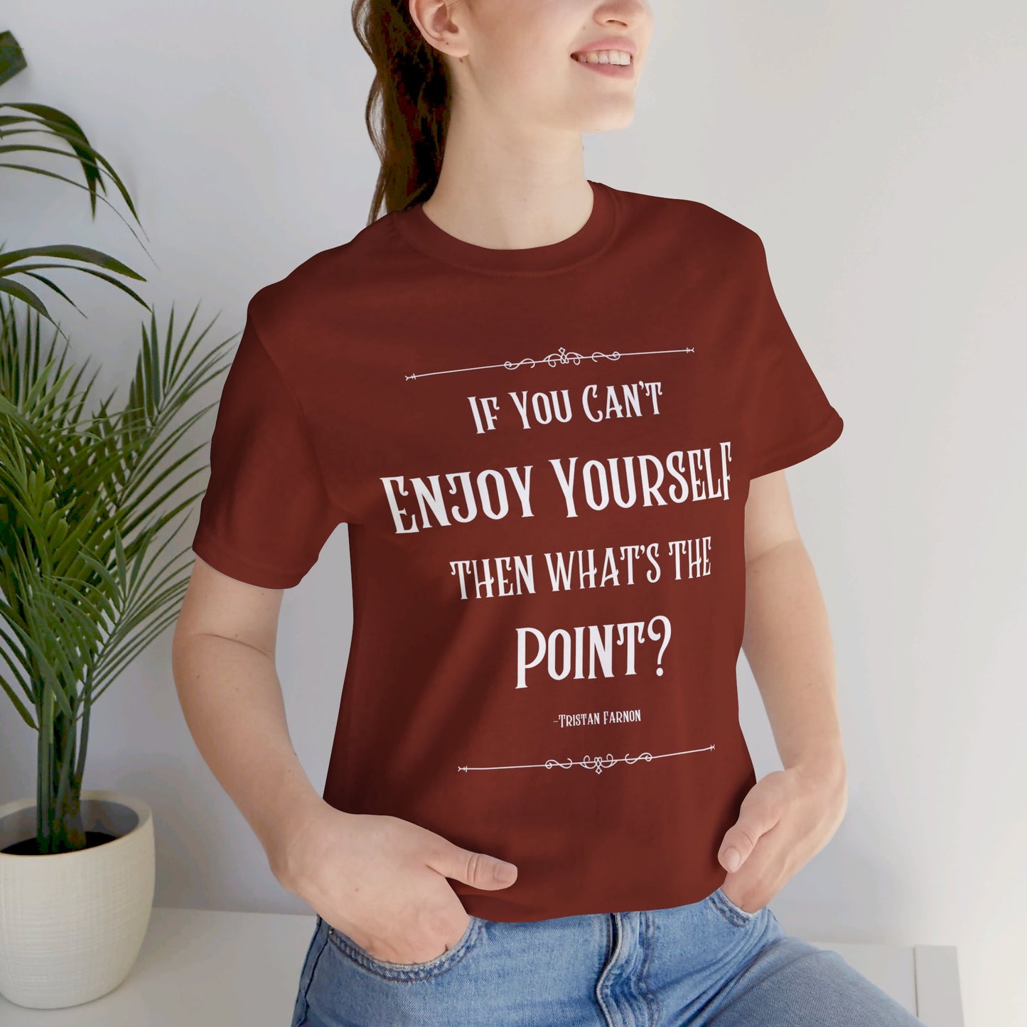 Tristan Farnon Quote Tee - All Creatures Great and Small