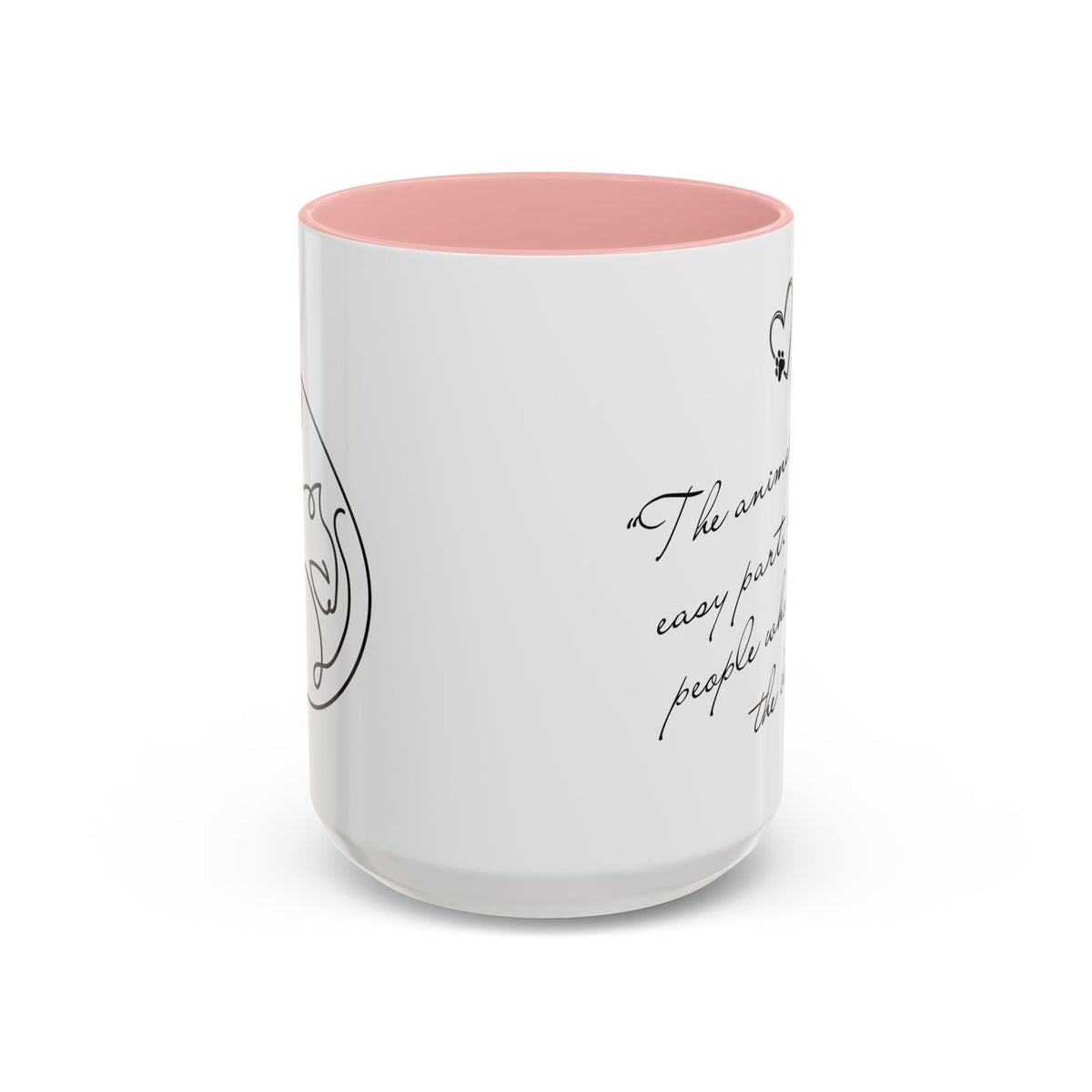 Animals Are The Easy Part - All Creatures Great and Small Coffee Mug