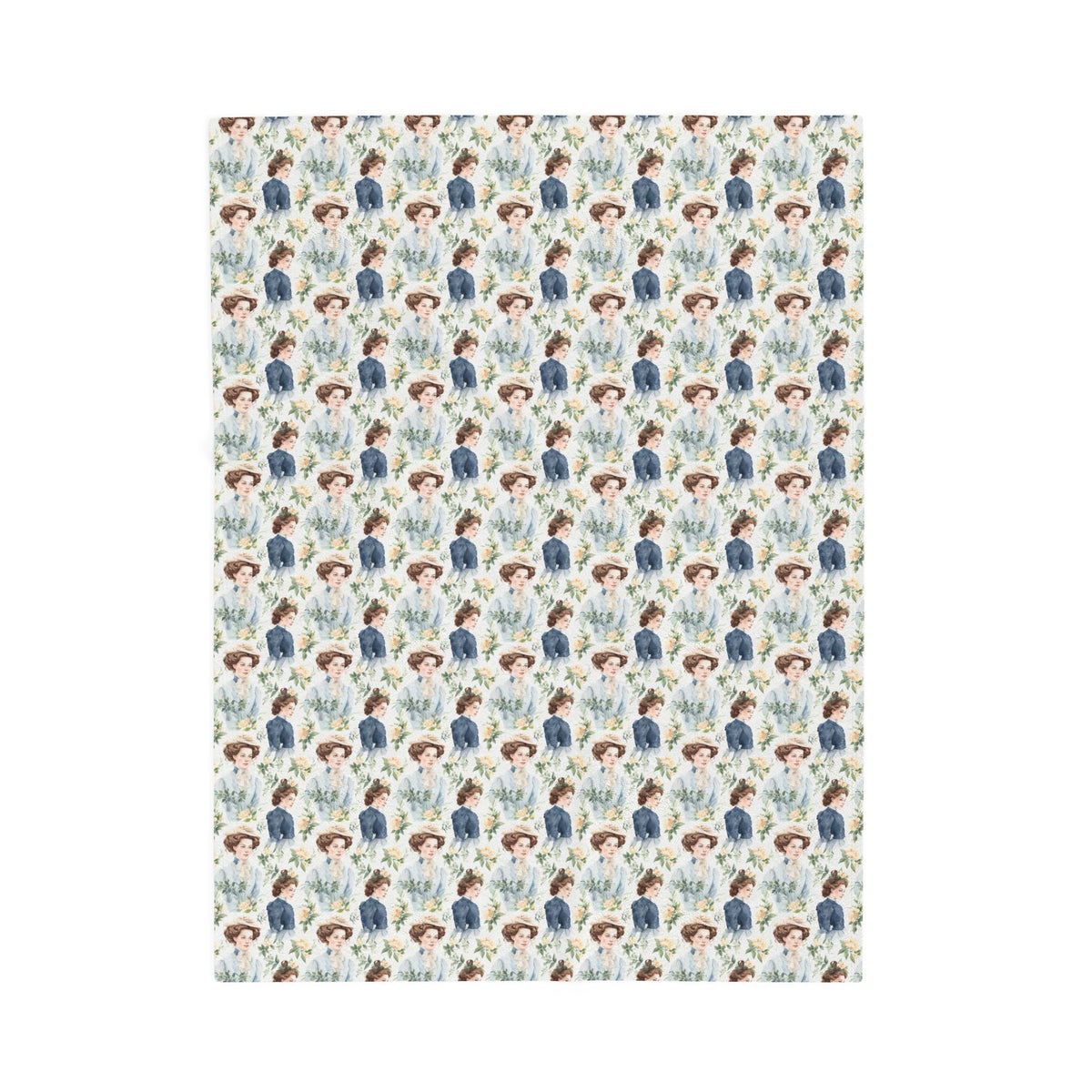 Velveteen Plush - Emma M Lion Throw Blanket