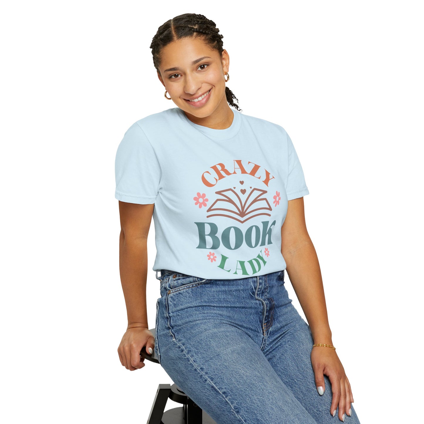 Crazy Book Lady Oversized T-shirt - Book Lovers