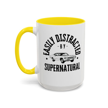 Easily Distracted by Supernatural Coffee Mug