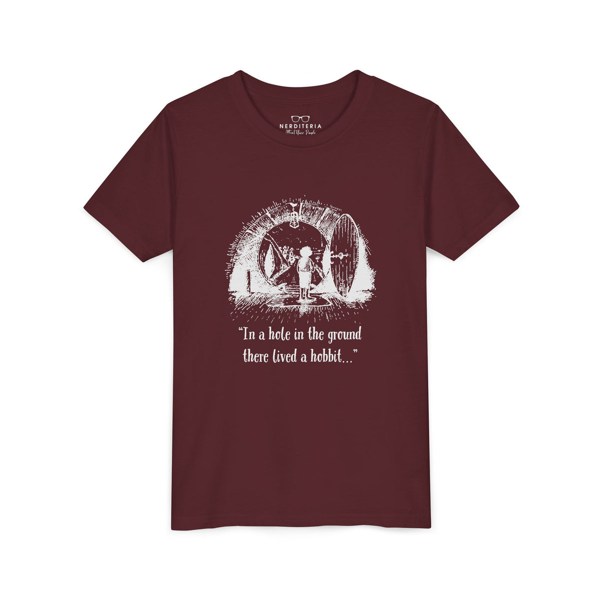 In a Hole in the Ground There Lived a Hobbit - Lord of the Rings Kids’ Tee