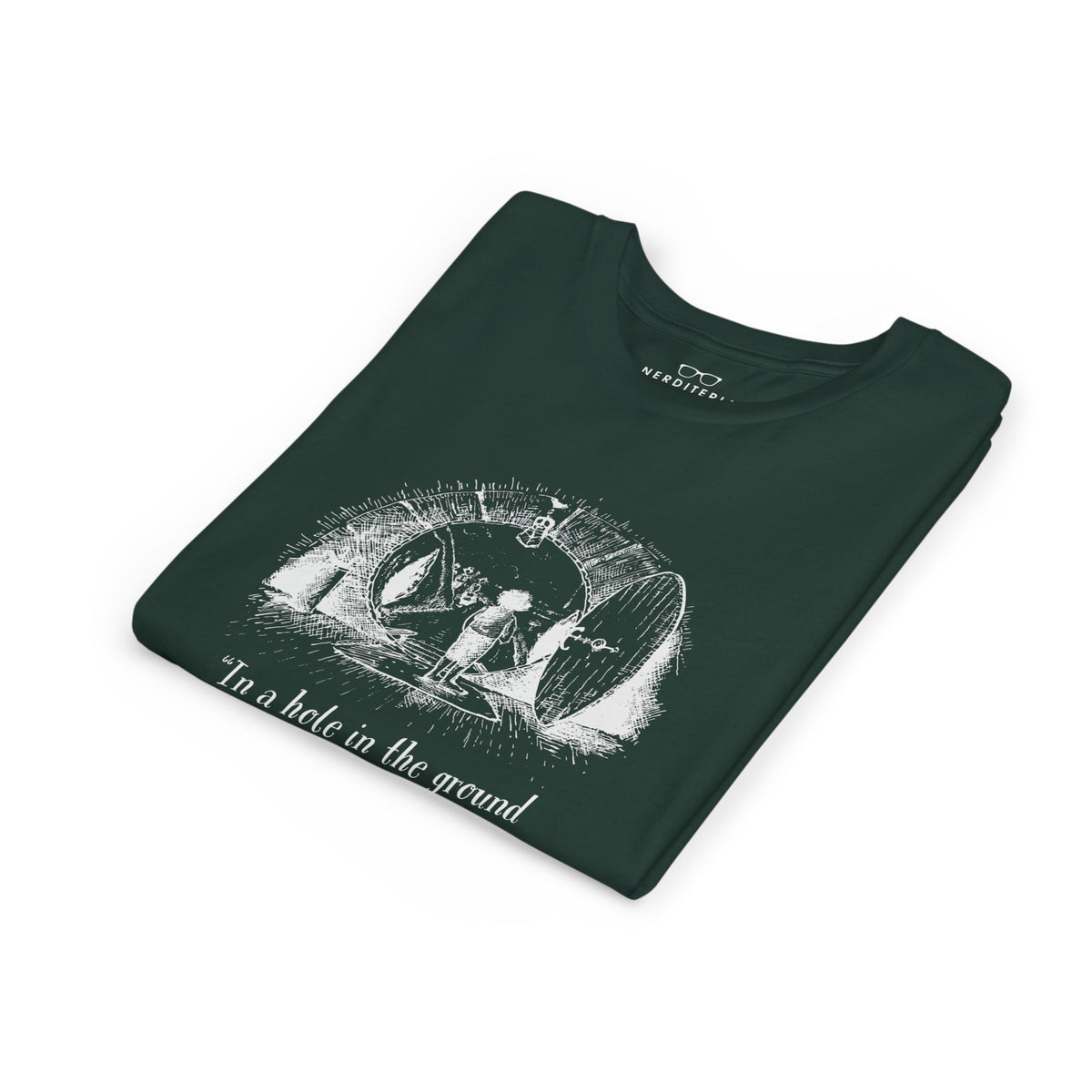 In a Hole in the Ground There Lived a Hobbit - Lord of the Rings Kids’ Tee