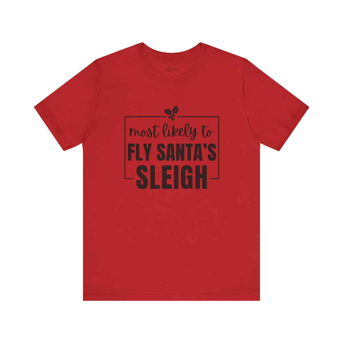 Most Likely to Fly Santa's Sleigh T-Shirt