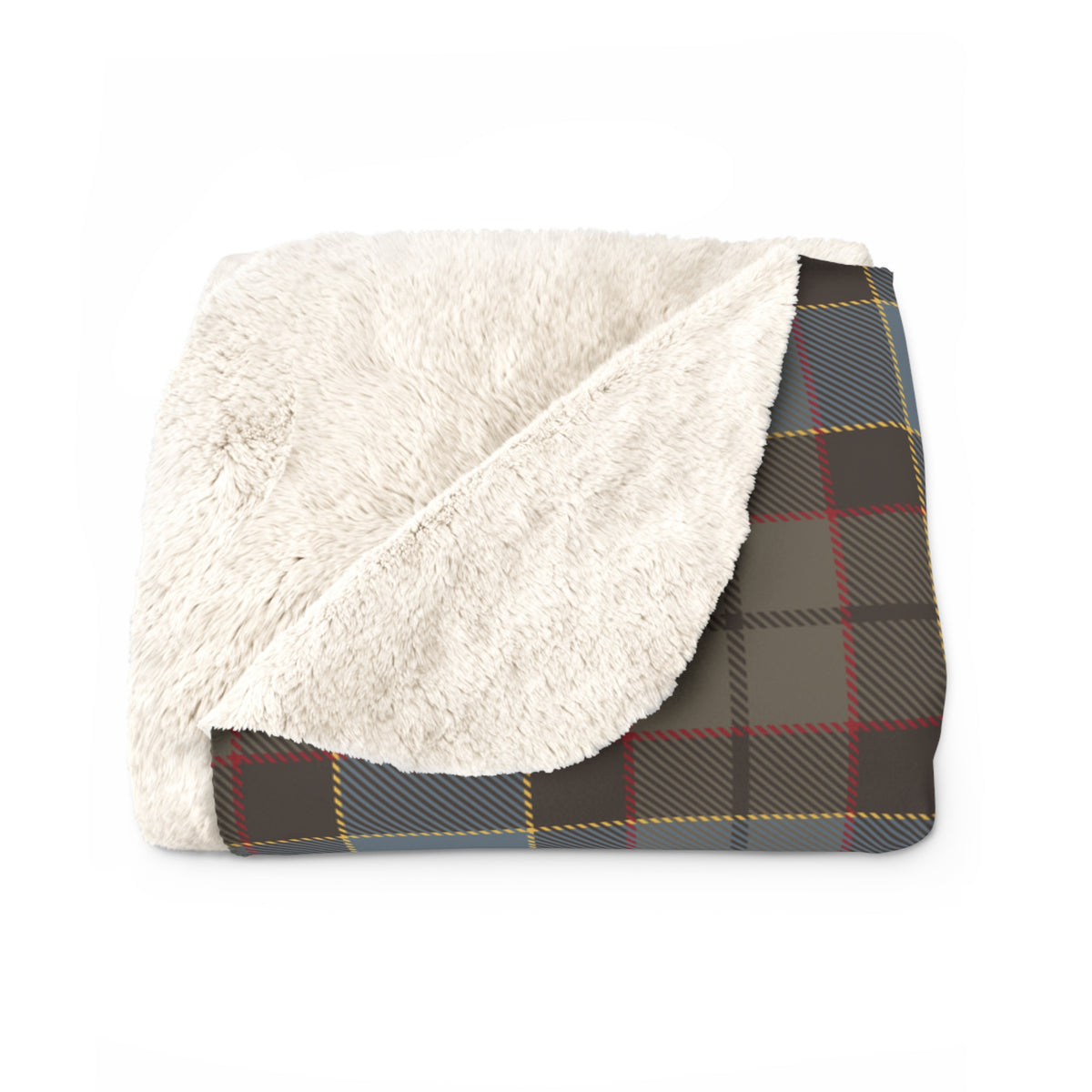 Outlander Fraser Tartan Sherpa Blanket