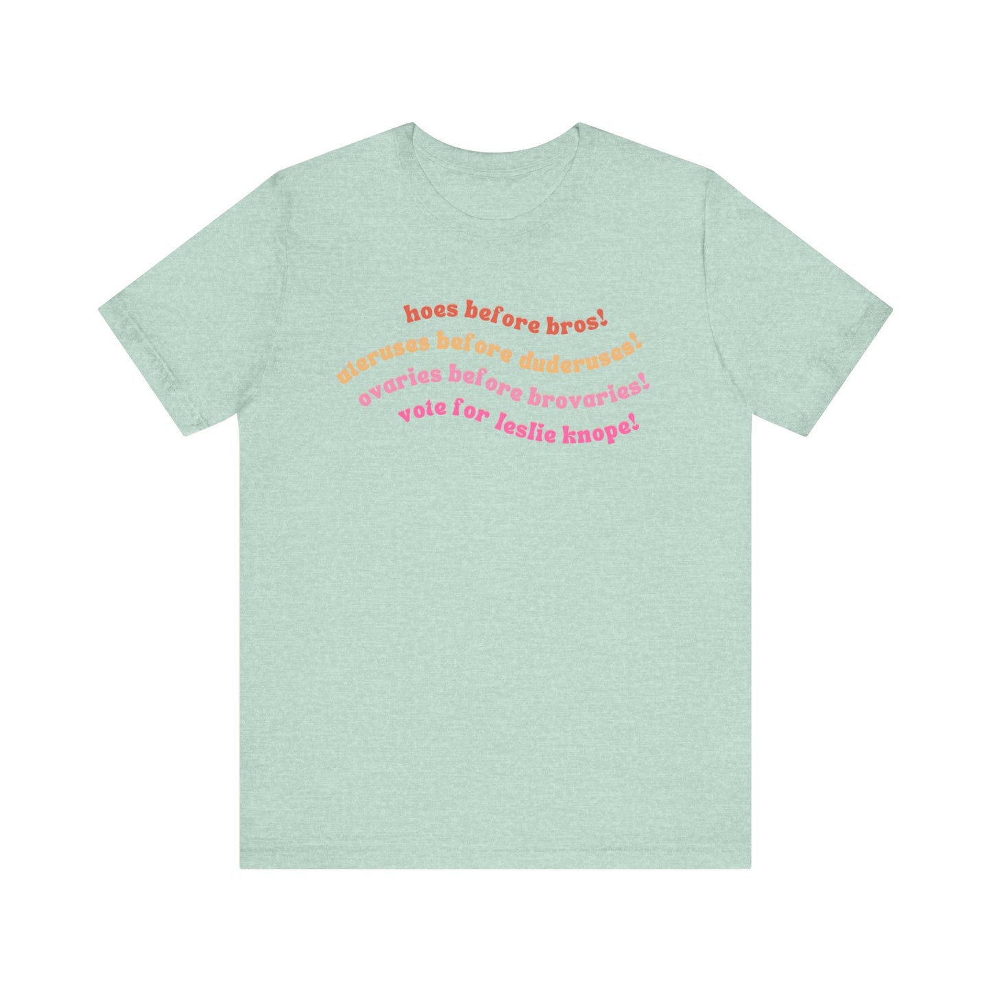 Hoes Before Bros - Parks and Rec T-shirt