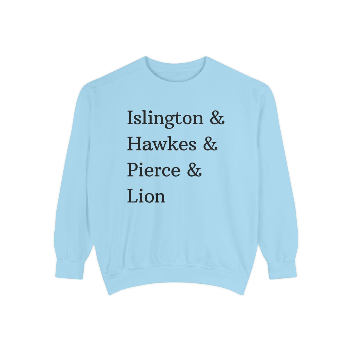 Islington Hawkes Pierce Lion - Emma M Lion Pastel Sweatshirt