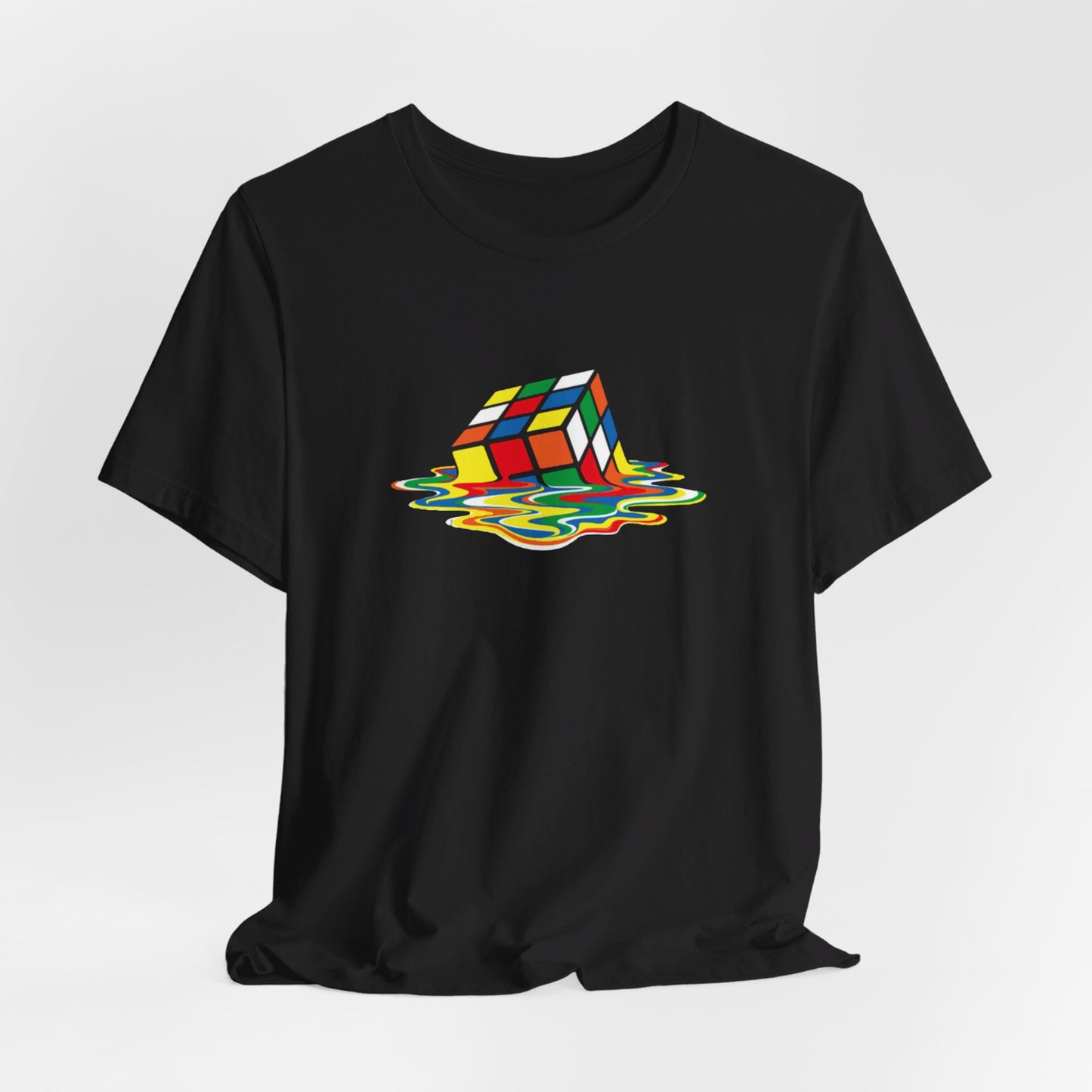 Melting Puzzle Cube - Big Bang Theory T-shirt