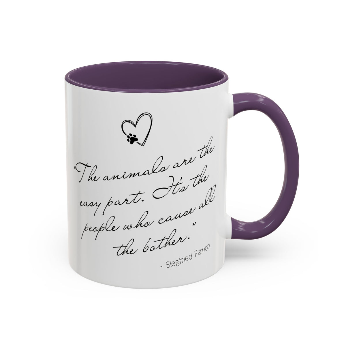 Animals Are The Easy Part - All Creatures Great and Small Coffee Mug