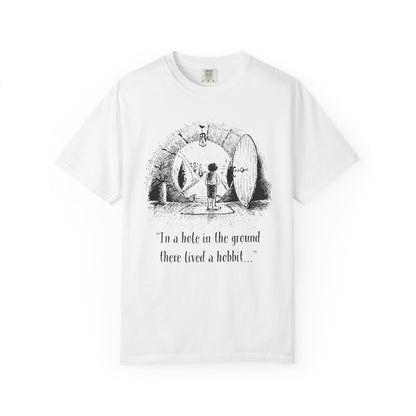 In a Hole in the Ground There Lived a Hobbit - The Lord of The Rings T-shirt