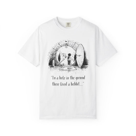 In a Hole in the Ground There Lived a Hobbit - The Lord of The Rings T-shirt