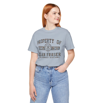 Property of Clan Fraser - Outlander T-shirt