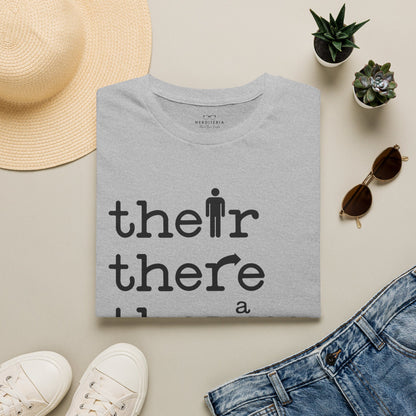 Their, There, They're Softstyle T-Shirt - Nerd Stuff