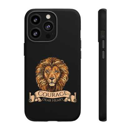 Aslan Courage Dear Heart Phone Case - Book Lovers