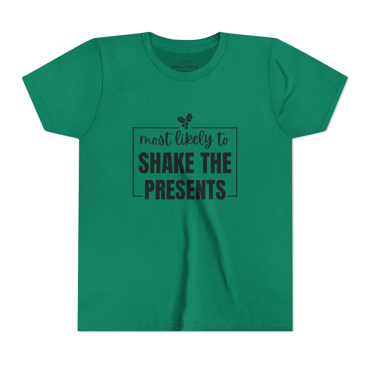 Most Likely to Shake the Presents - Kids' Holiday T‑Shirt