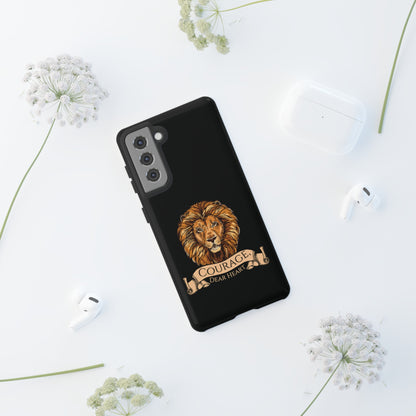 Aslan Courage Dear Heart Phone Case - Book Lovers