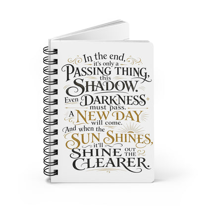 Samwise Gamgee Quote - Lord of the Rings Journal