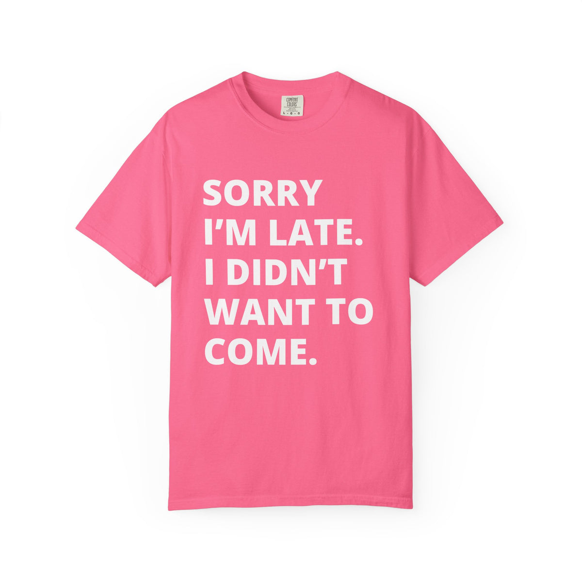 Sorry I'm Late Unisex T-shirt - Nerd Stuff