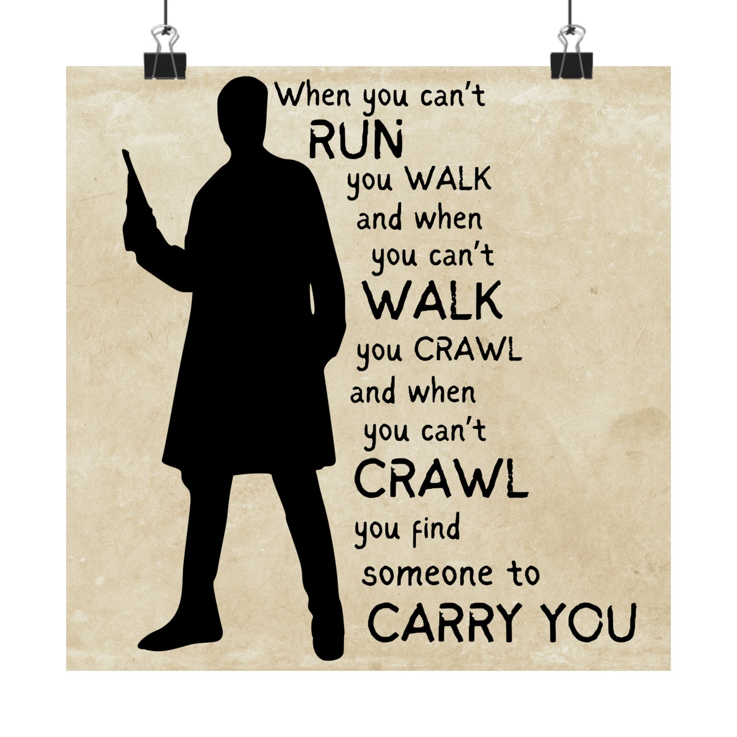 Malcolm Reynolds Quote Poster - Firefly