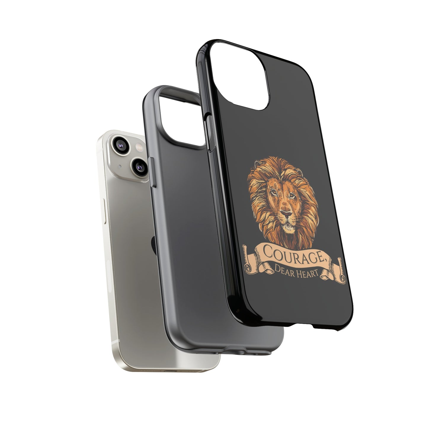 Aslan Courage Dear Heart Phone Case - Book Lovers