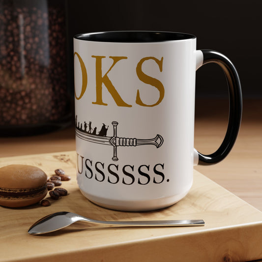 Books Are Precioussssss - Lord of the Rings Coffee Mug