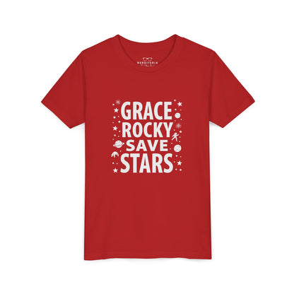 Grace Rocky Save Stars - Project Hail Mary Kids' T-Shirt