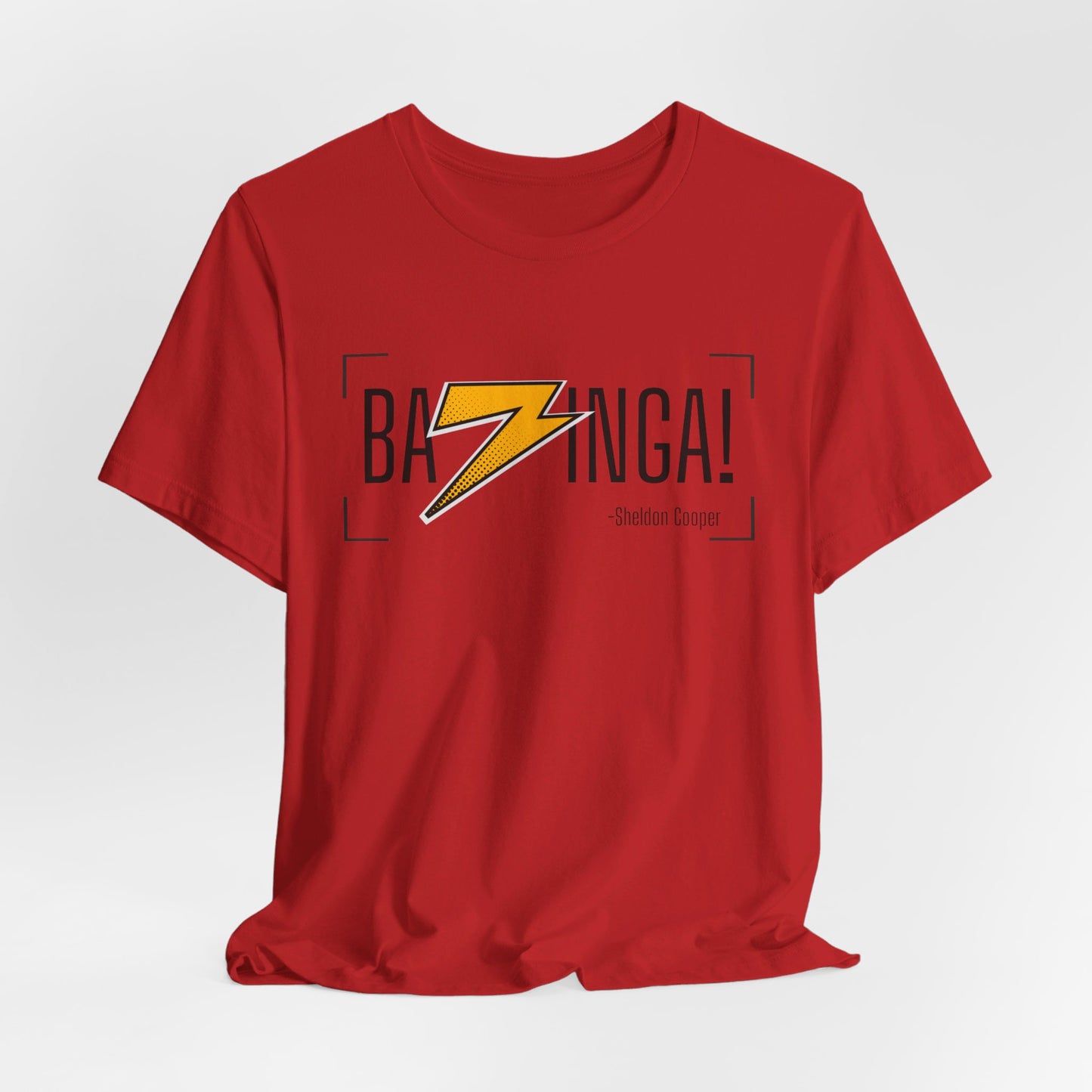 Bazinga! Sheldon Cooper T-shirt - Big Bang Theory