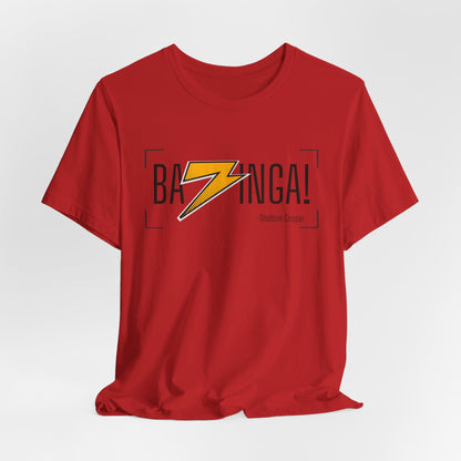 Bazinga! Sheldon Cooper T-shirt - Big Bang Theory