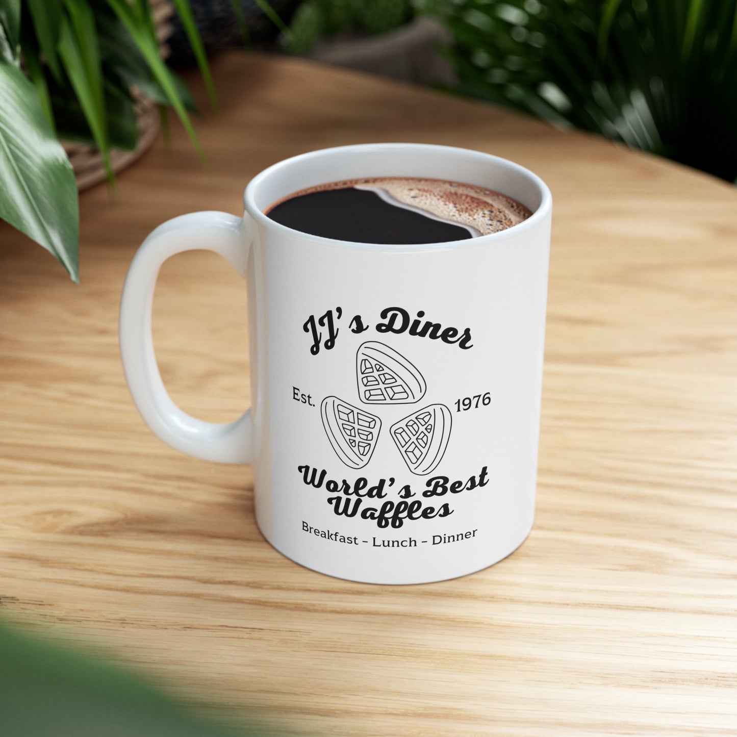 jj's diner coffee mug