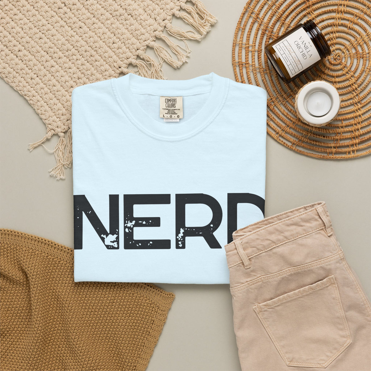 Grunge Oversized Unisex Fit - Nerd T-shirt