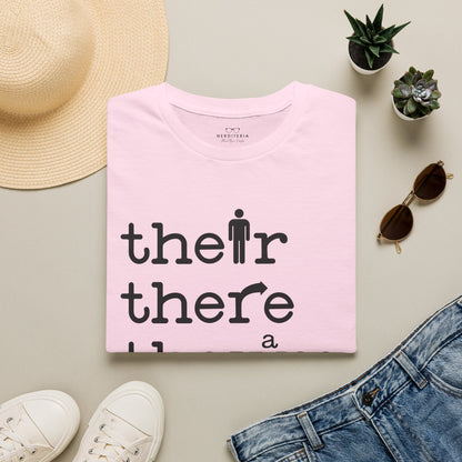 Their, There, They're Softstyle T-Shirt - Nerd Stuff