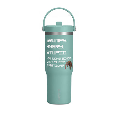 Grumpy. Angry. Stupid. - Project Hail Mary 32oz Insulated Travel Mug