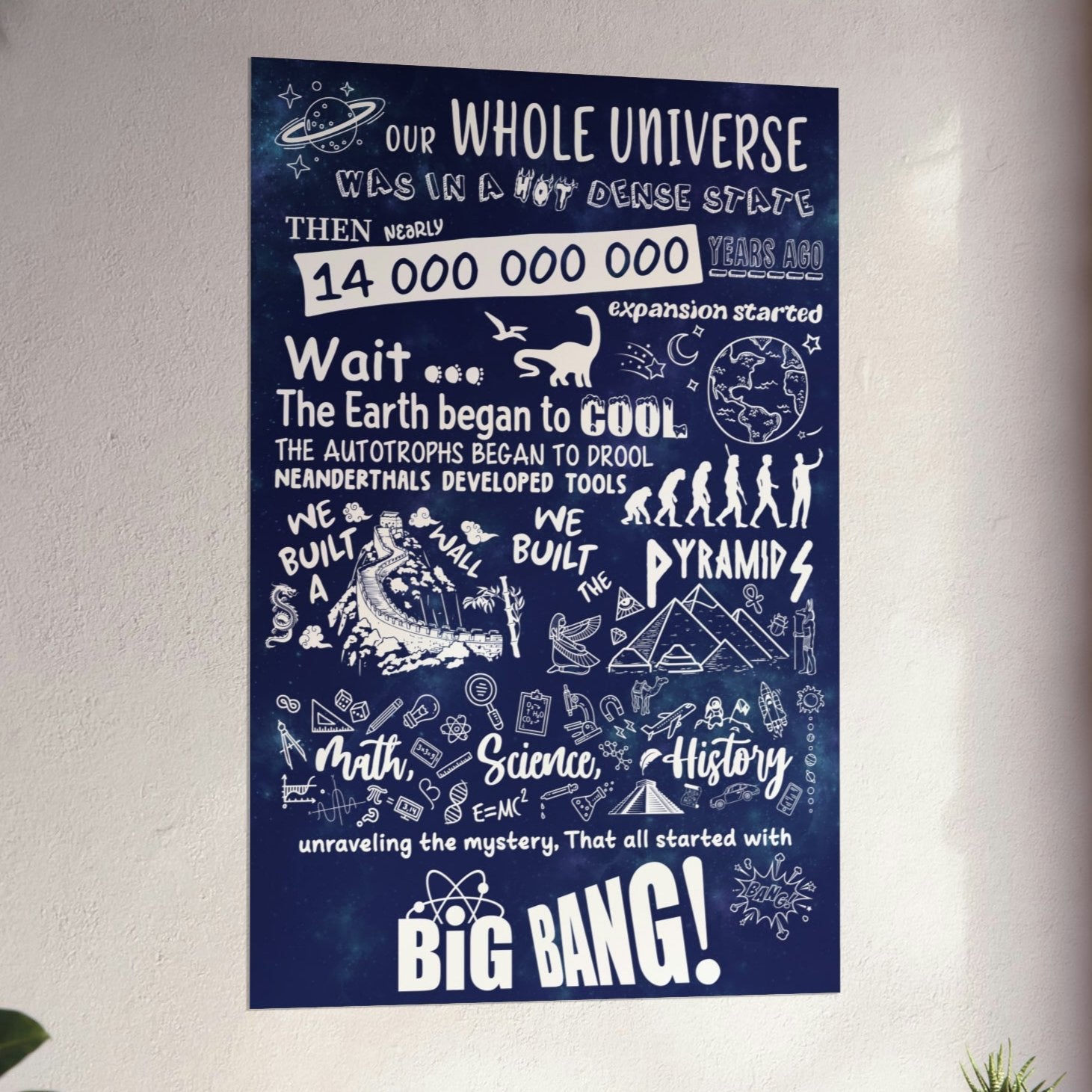big bang theory poster