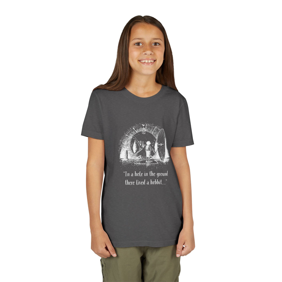 In a Hole in the Ground There Lived a Hobbit - Lord of the Rings Kids’ Tee