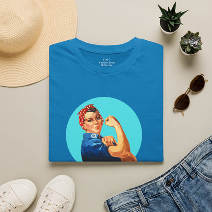 Obstinate Headstrong Rosie The Riveter - Jane Austen Quote T-shirt