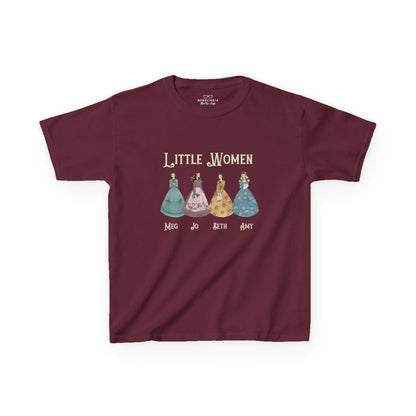 All Dressed Up - Little Women Kids' T-Shirt