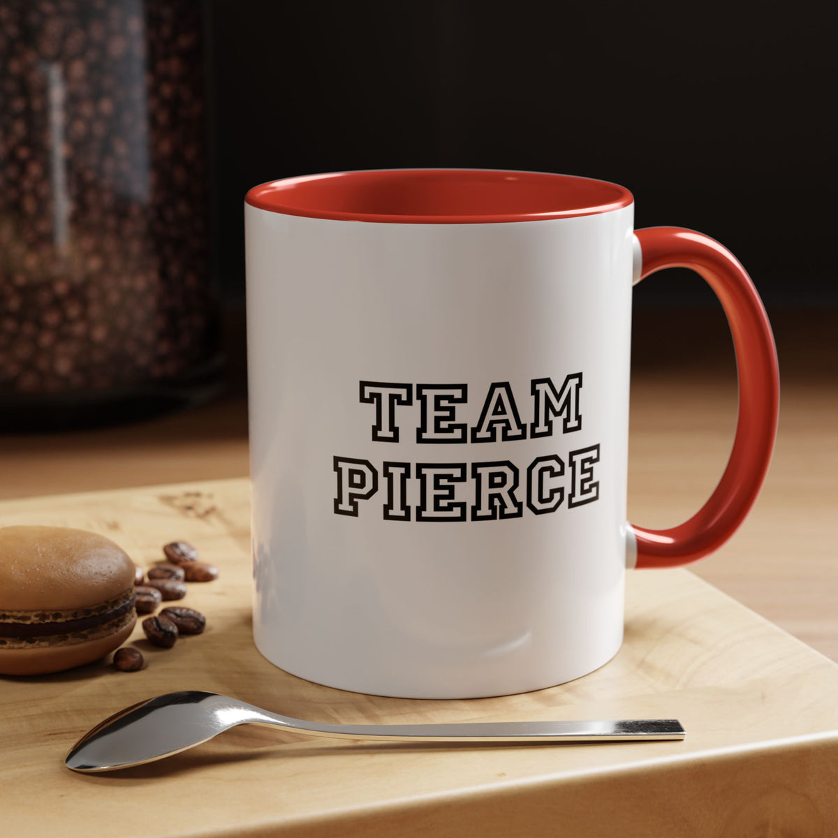 Team Pierce (& Tybalt) - Emma M Lion Coffee Mug