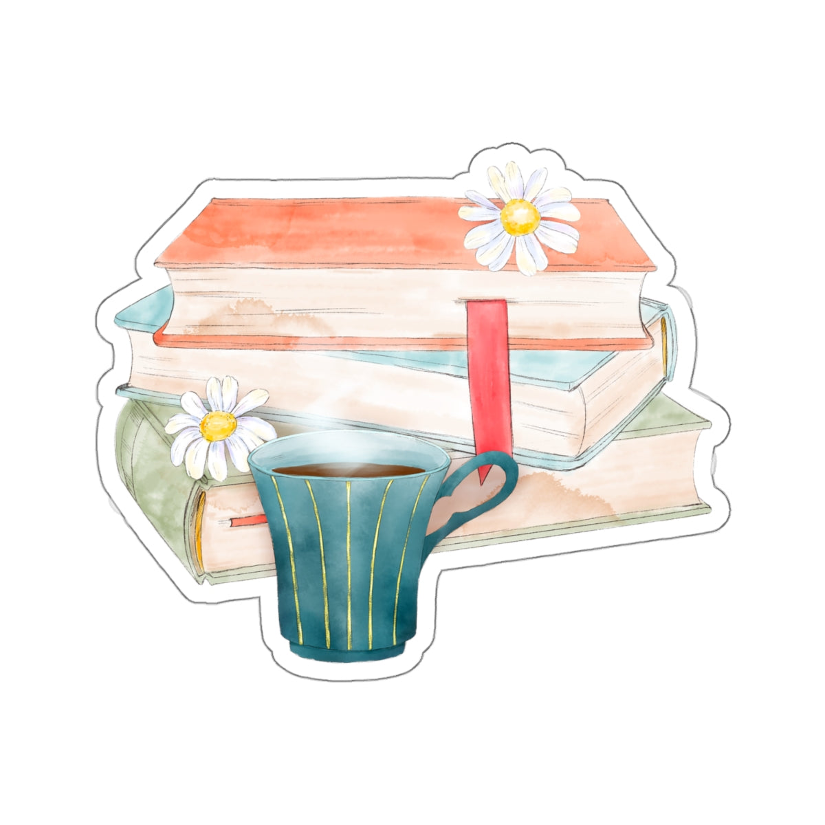 Book Lovers Stickers - Design 1