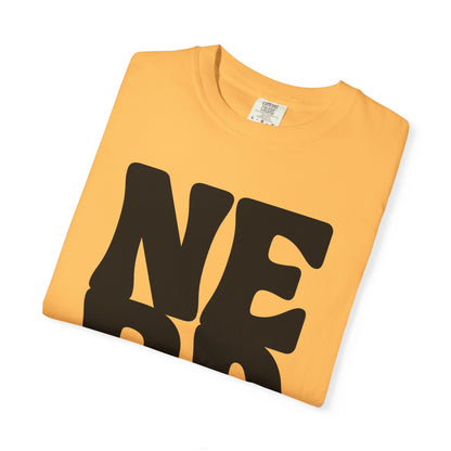 Block Letters Oversized Unisex - Nerd T-shirt