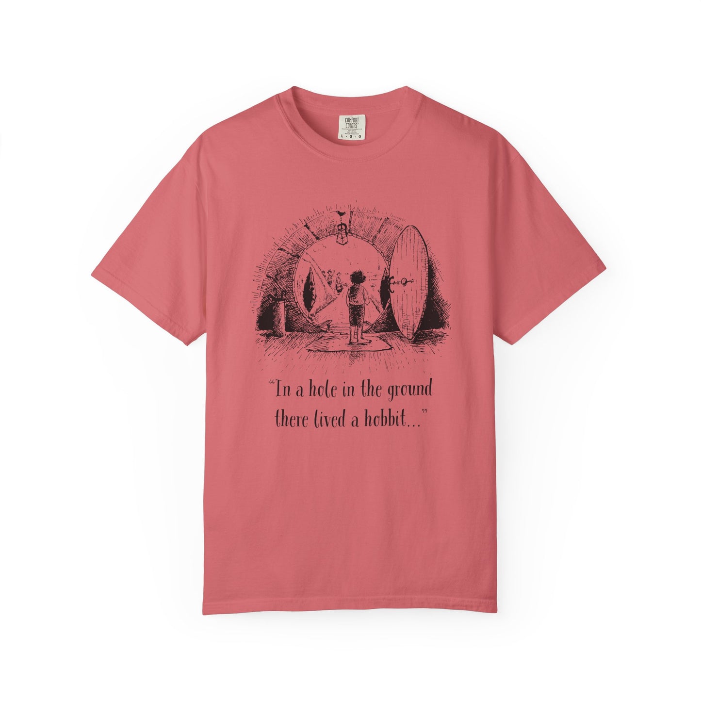 In a Hole in the Ground There Lived a Hobbit T-shirt - The Lord of The Rings