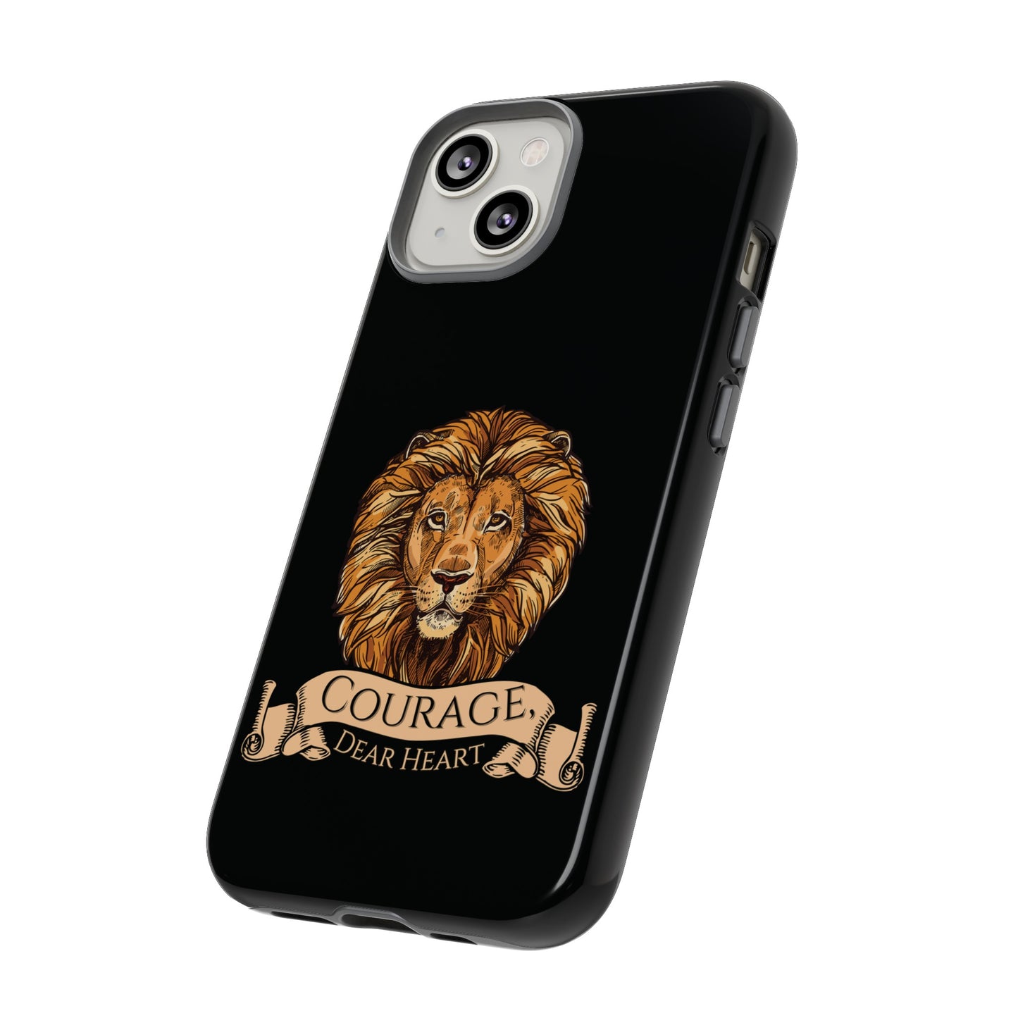 Aslan Courage Dear Heart Phone Case - Book Lovers