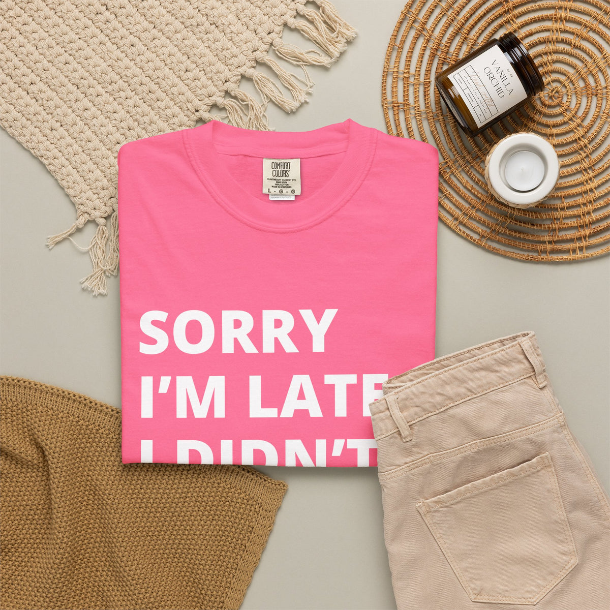 Sorry I'm Late Unisex T-shirt - Nerd Stuff