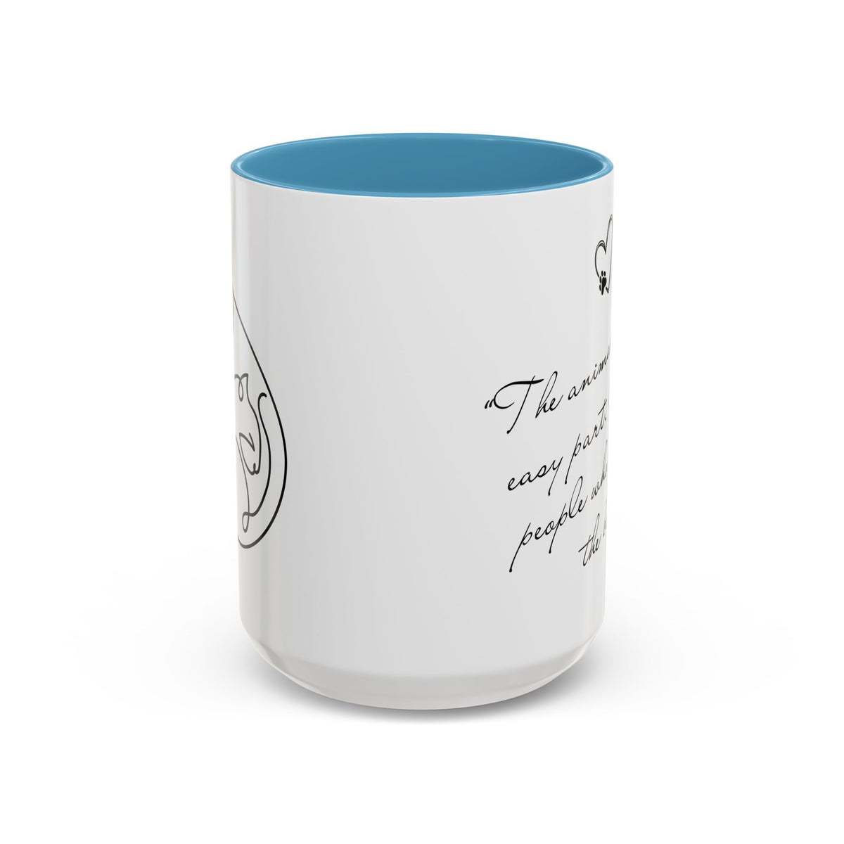 Animals Are The Easy Part - All Creatures Great and Small Coffee Mug
