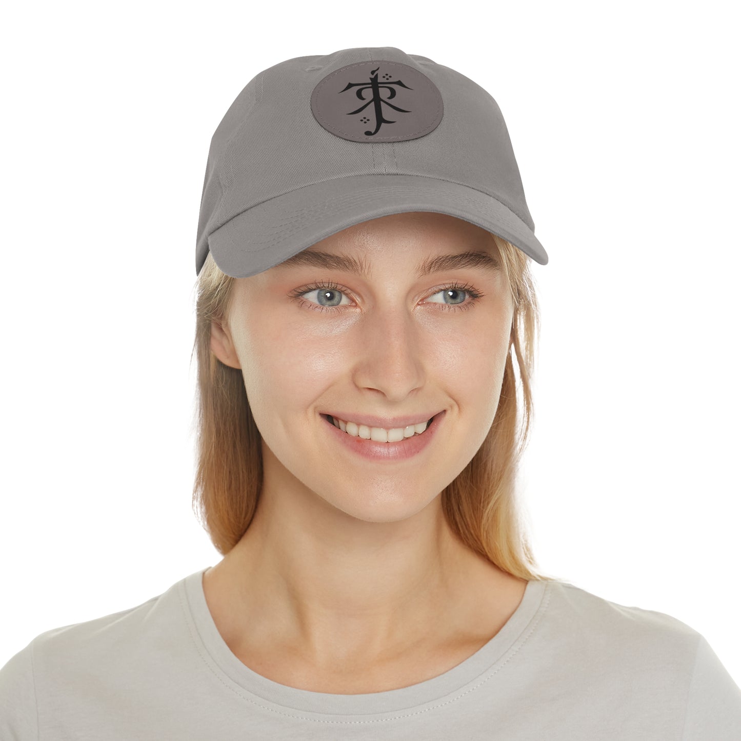 Lord of the Rings Logo Dad Hat with Leather Patch