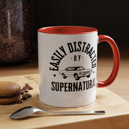 Easily Distracted by Supernatural Coffee Mug