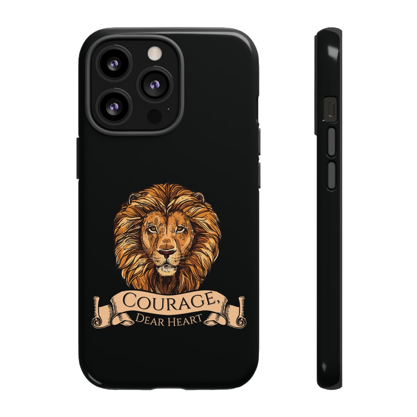 Aslan Courage Dear Heart Phone Case - Book Lovers