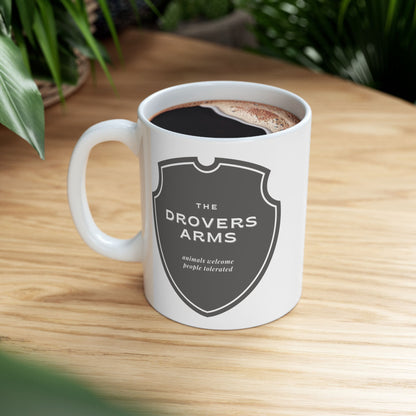 The Drovers Arms (Gray) - All Creatures Great and Small Coffee Mug